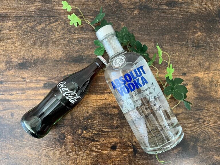 ジュースで割る