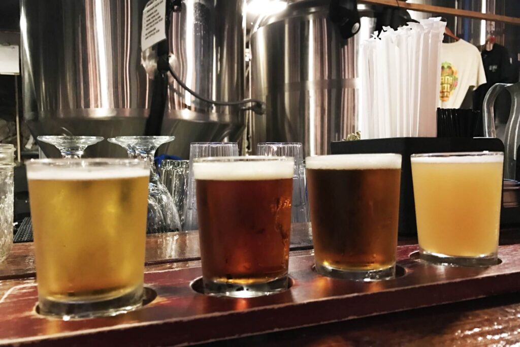 クラフトビール飲み比べ