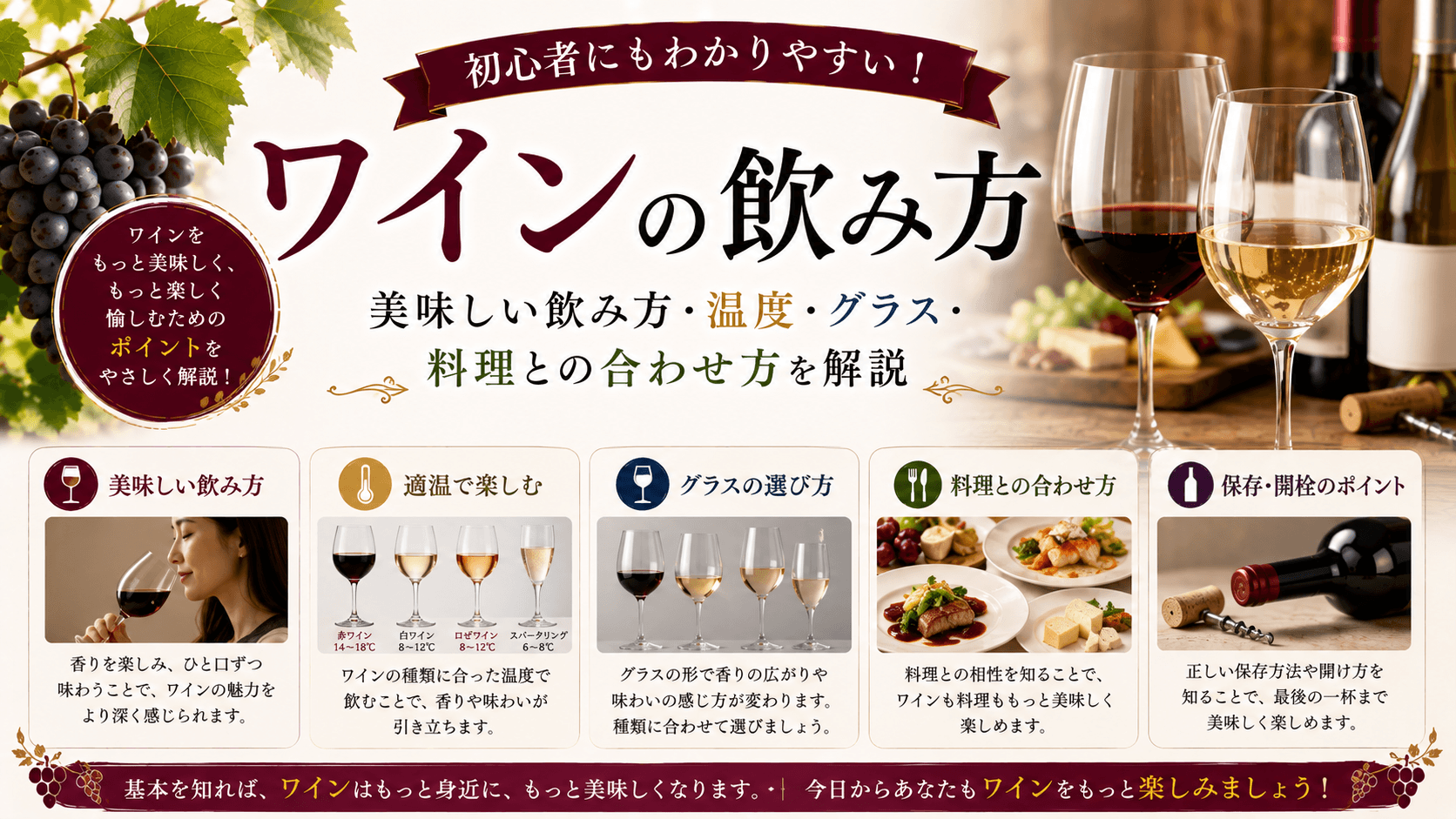 赤ワイン 飲み 方