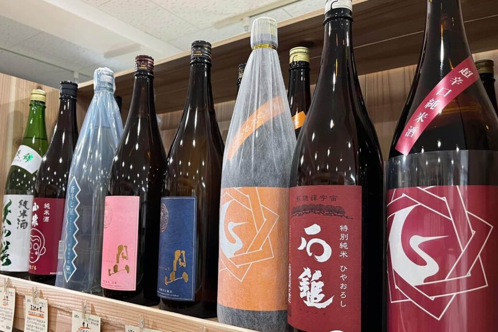 日本酒陳列
