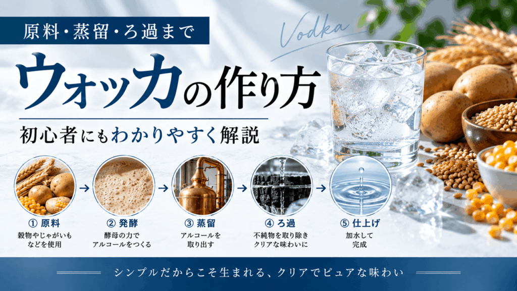ウォッカの作り方バナー