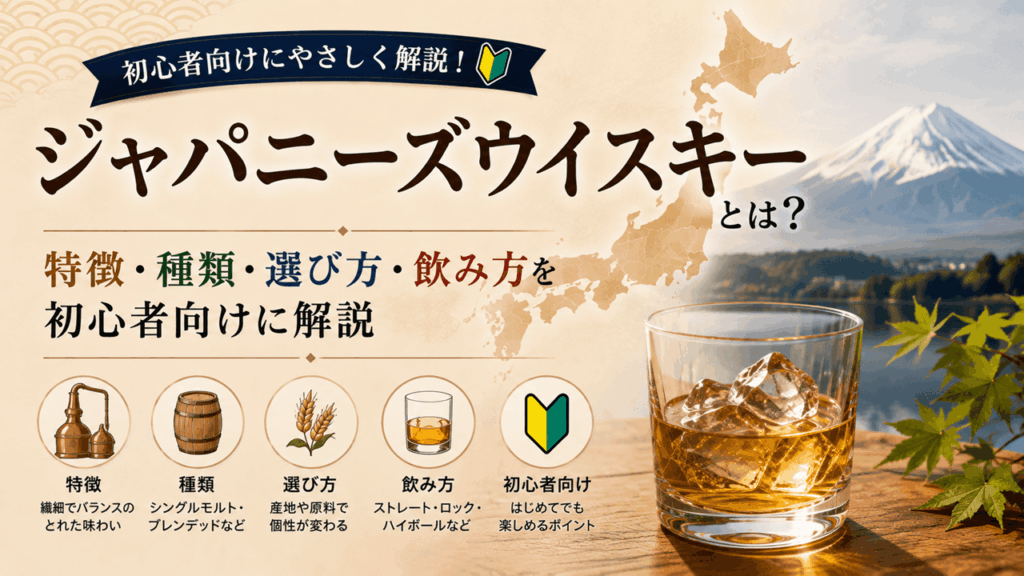 ジャパニーズウイスキーとはバナー