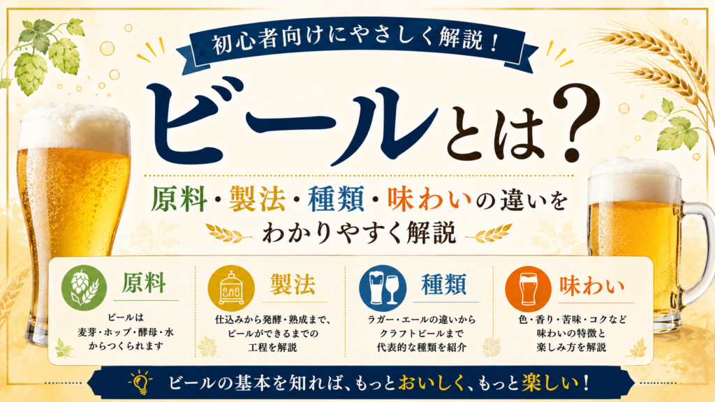 ビールとはバナー画像